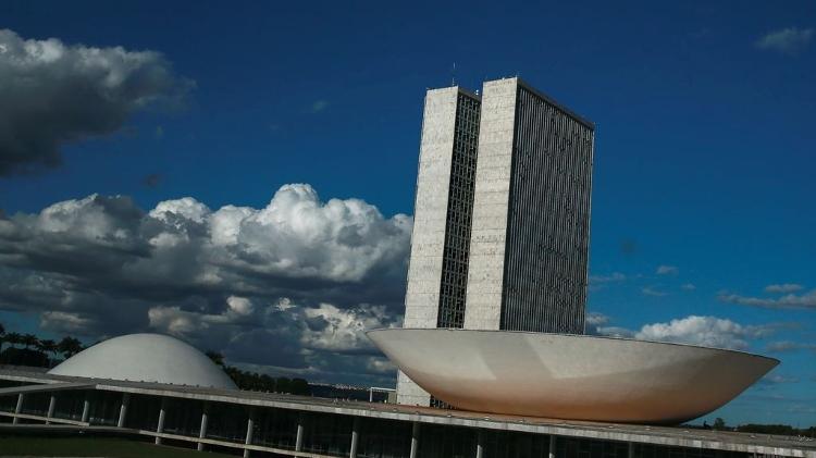 Cúpulas da Câmara e do Senado, em Brasília