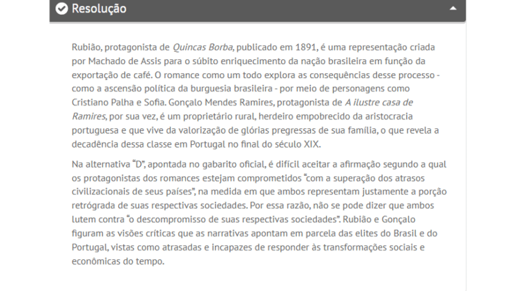 Explicação e correção do Anglo vestibulares