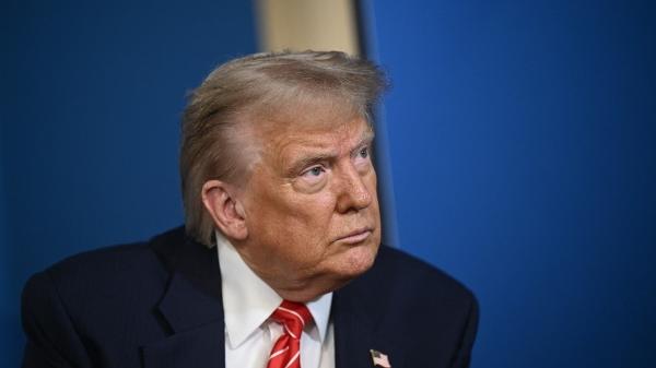 O presidente dos EUA, Donald Trump, durante a cúpula da Otan, em Haia, nesta quarta-feira; afinal, em que pé ficou o programa nuclear iraniano?