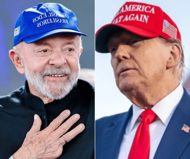 Luiz Inácio Lula da Silva e Donald Trump Luiz Inácio Lula da Silva e Donald Trump