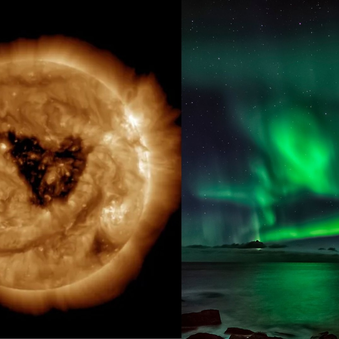 Buraco gigante no Sol e pode provocar tempestades geomagnéticas