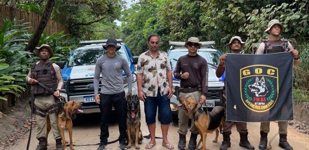 Italiano de 53 anos foi encontrado com ajuda de cadelas farejadoras da polícia