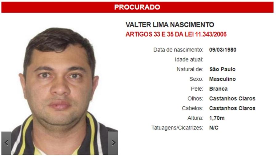 Valter Lima Nascimento, o Guinho, foi condenado a 20 anos e 5 meses de pena em regime fechado - Divulgação/Polícia Civil de São Paulo