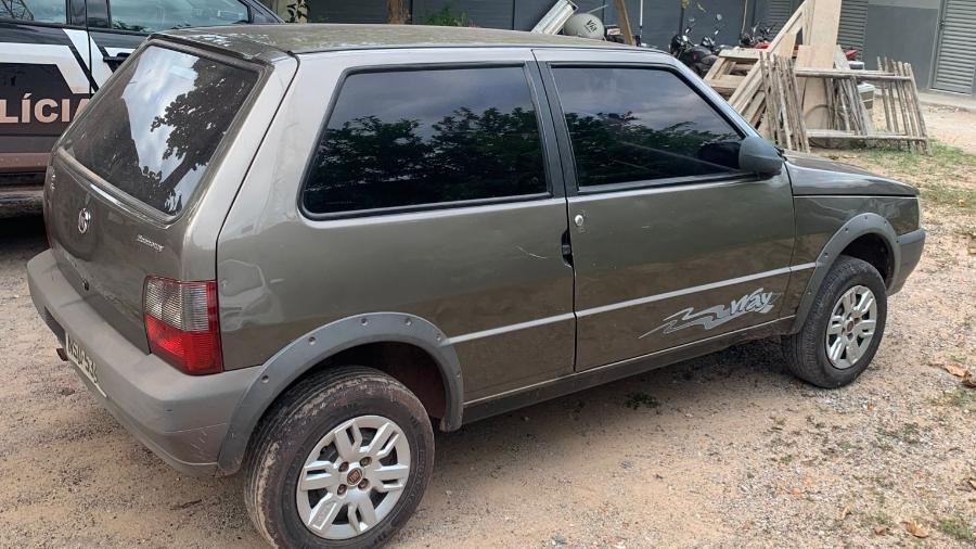 Suspeita usou o próprio carro para sequestrar a suposta amante do marido em Ladário (MS) - Divulgação/Polícia Civil de Mato Grosso do Sul