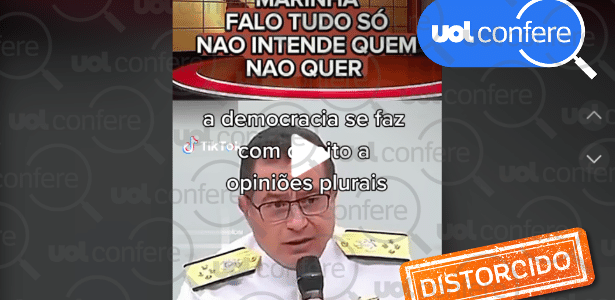 Post uses old video of former Navy commander about ballot boxes