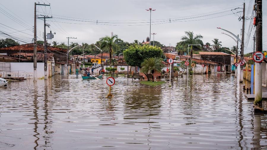 Defesa Civil emitiu alerta em meio às chuvas que atingem o estado - Edvan Ferreira/Agência Alagoas