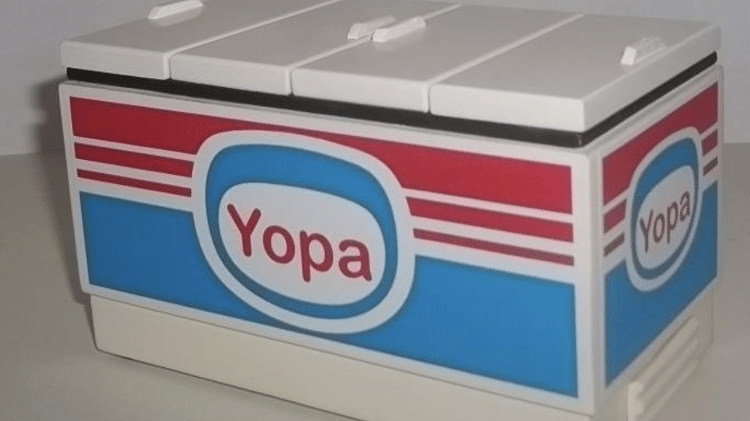 A marca de sorvetes Yopa atingiu seu auge nos anos 1990