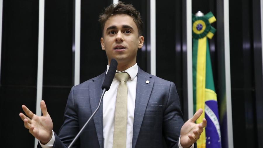 Em vídeo de 2022, Nikolas Ferreira acusou Lula de desviar R$ 242,2 bilhões da saúde pública - Mário Agra/Câmara dos Deputados