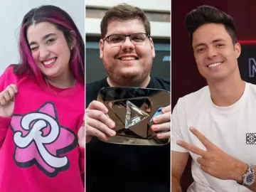 Mulher de 19 anos bate Casimiro: os 10 youtubers que mais cresceram em 2024