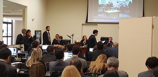 Julgamento da chacina de Unaí no plenário da Justiça Federal, em Belo Horizonte - Rayder Bragpn/UOL