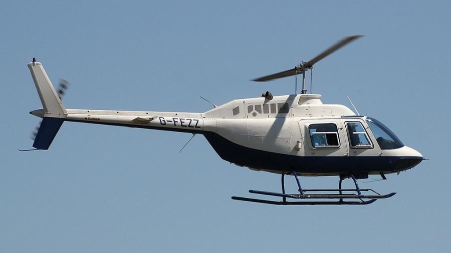 Modelo de helicóptero B06, como o da foto, teve 21 acidentes nos últimos dez anos - Flickr/Mike Burdett