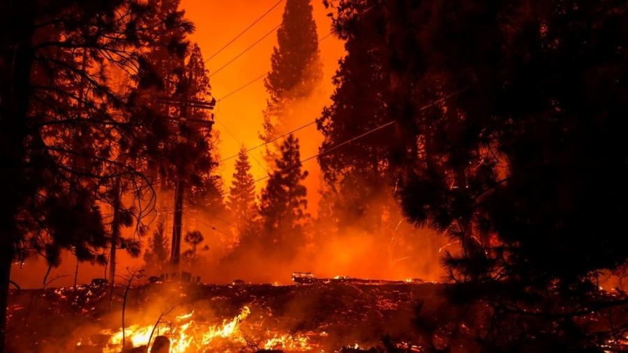 Incêndio na Califórnia em 6 de setembro - Kent Nishimura/Los Angeles Times via Getty Imag