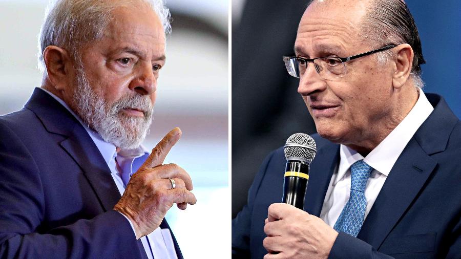 Uma chapa composta por Lula e Alckmin é bem avaliada por pré-candidatos do PT a governos estaduais - Ricardo Stuckert e Paulo Whitaker/Reuters