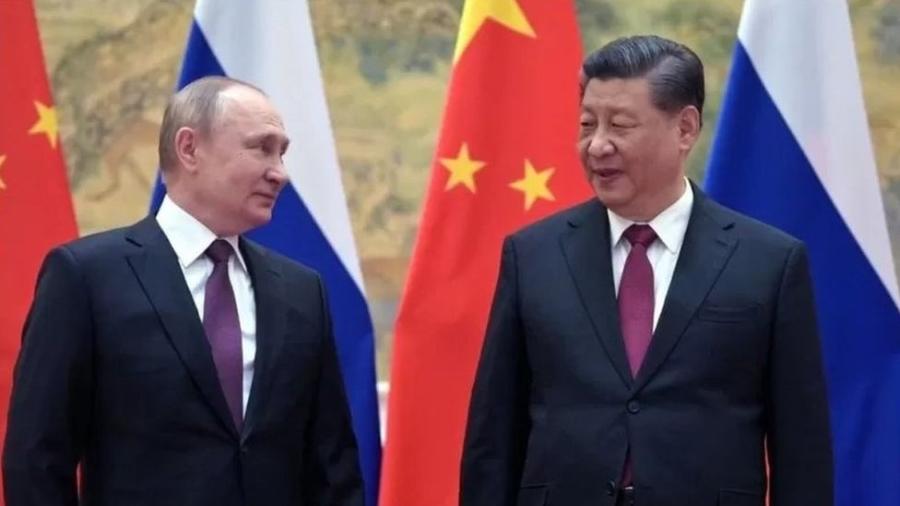 Segundo especialistas, o maior receio da China ao apoiar Moscou atualmente é prejudicar seus laços econômicos com Europa e EUA - AFP