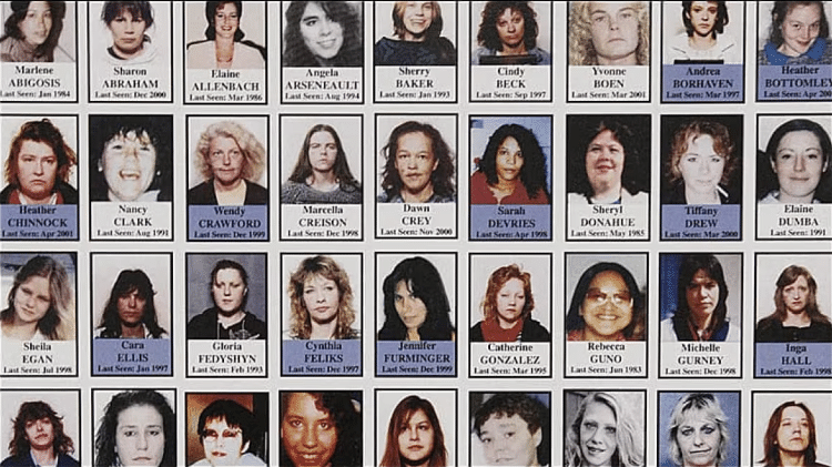 O serial killer Robert Pickton foi condenado por seis assassinatos, mas é suspeito de matar dezenas de mulheres