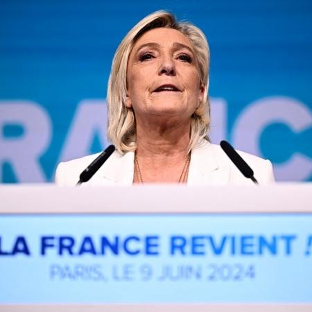 Marine Le Pen, líder da extrema direita francesa Marine Le Pen, líder da extrema direita francesa