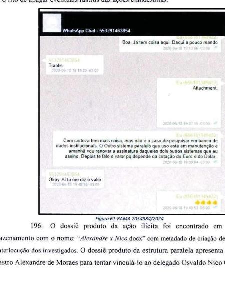 Relatório da PF no caso da Abin paralela