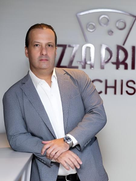 Gabriel Concon, fundador e CEO da Pizza Prime, explica que rede de pizzarias usa sistema integrado que permite escolha de empresas de entrega Gabriel Concon, fundador e CEO da Pizza Prime, explica que rede de pizzarias usa sistema integrado que permite escolha de empresas de entrega
