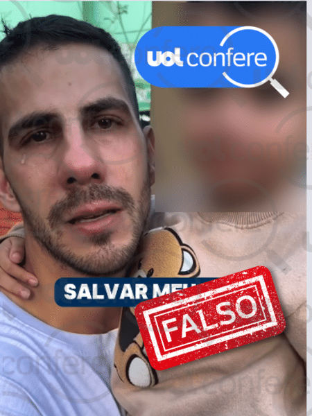 18.jul.2025 - Criminosos usam vídeo real de criança com doença rara para aplicar golpe