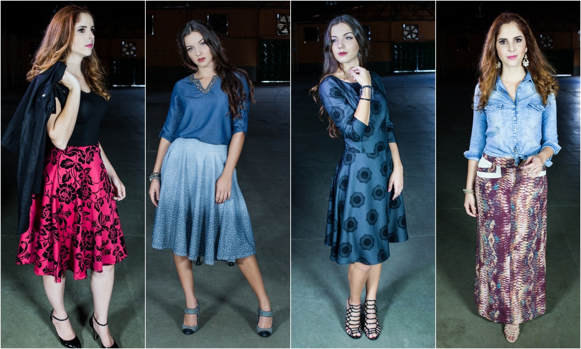 A Saia Bella vende saias, vestidos, conjuntos e camisas do tamanho 36 a 52 via Internet ou em sua loja, em Guarulhos - Divulgação