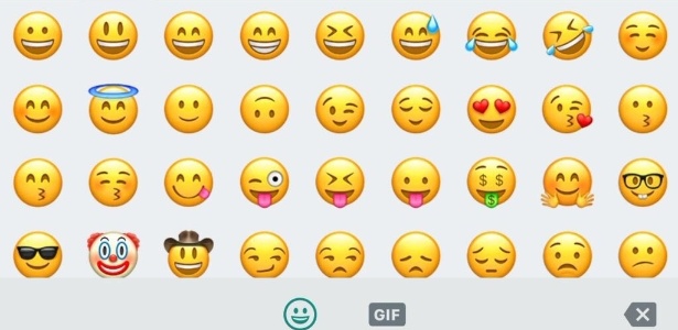 Novos emojis para o WhatsApp incluem gargalhadas e palhaço - Reprodução/Twitter