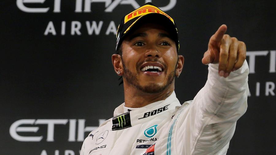 Lewis Hamilton durante Grande Prêmio de Abu Dhabi - 
