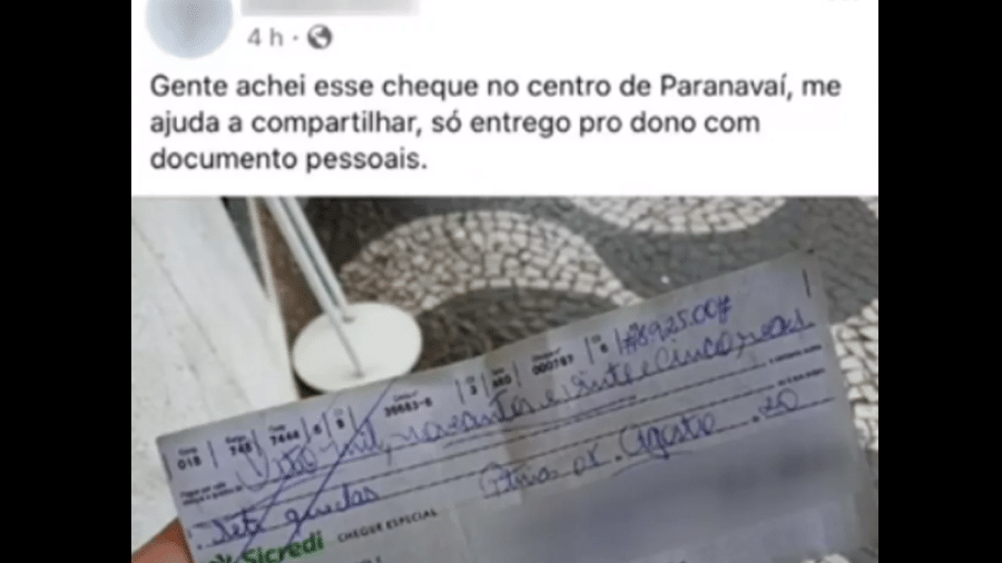 Pequenas Dicas de Português - RESPOSTA: Cheque é de banco. Pode