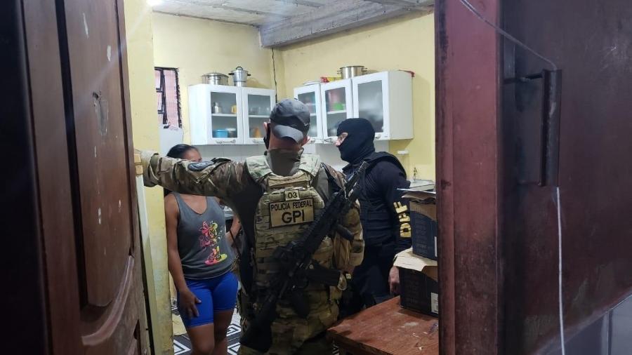 25.ago.2020 - Operação Expurgo da PF no Pará mira facção criminosa - Divulgação/PF