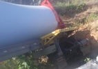 Hélice eólica esmaga carro e mata duas pessoas no Ceará - Reprodução/Instagram @diariodonordeste