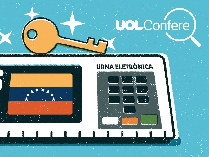 É falso que chave para decifrar código de urnas esteja em mãos venezuelanas