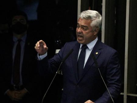 O Senado Major Olímpio (PSL-SP) morreu hoje, aos 58 anos, em São Paulo, devido a complicações da covid-19 - FREDERICO BRASIL/ESTADÃO CONTEÚDO