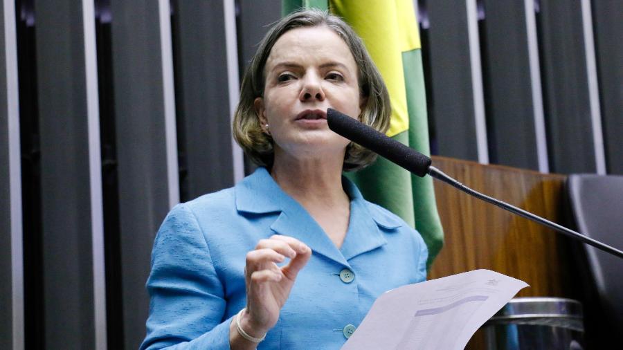 A presidente do PT também diz que não será lançada uma nova "carta ao povo brasileiro" - Marina Ramos/Câmara dos Deputados