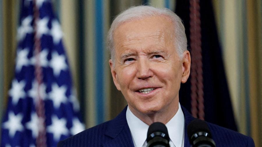09.nov.2022 - Presidente Joe Biden durante eleições nos EUA na Casa Branca em Washington - Tom Brenner/Reuters