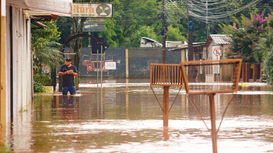 Enchentes são registradas no Rio Grande do Sul [Imagem de arquivo]