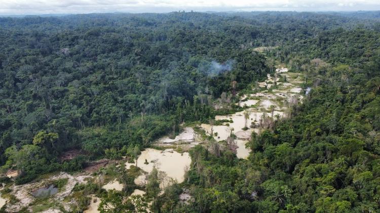 Garimpeiros voltam a extrair ouro ilegalmente na Terra Indígena Yanomami, em Roraima