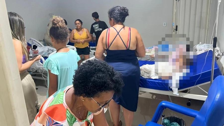 Pessoas passaram mal após comerem o bolo na festa escolar