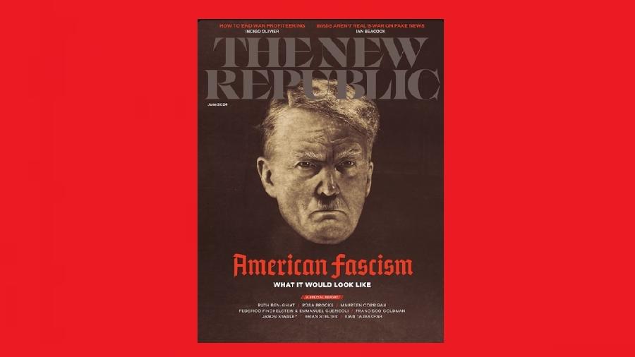 Capa da "The New Republic" de junho