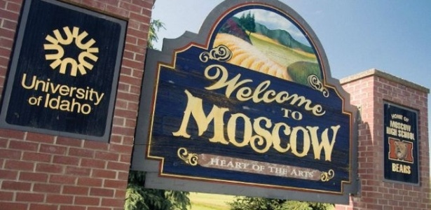 Mais de 20 cidades norte-americanas têm o nome de Moscou - Divulgação/Cidade de Moscou/BBC