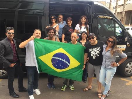 Caravana come a com ora o e encara 14 horas de estrada por