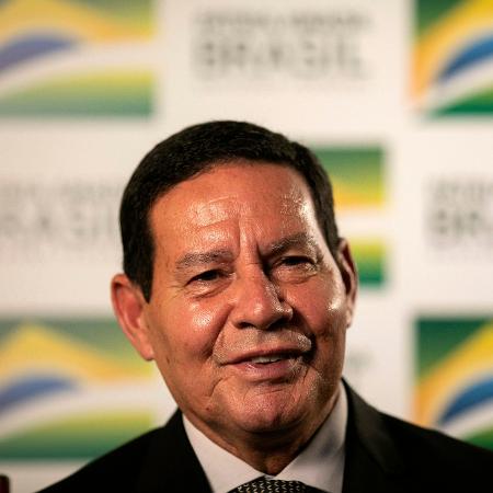 21.fev.2019 - Vice-presidente da República, general da reserva Hamilton Mourão - Sérgio Lima/AFP Photo