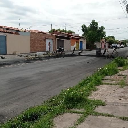 Moradores protestaram após bairros de Teresina ficarem sem energia  - Adriano Sousa/Arquivo pessoal