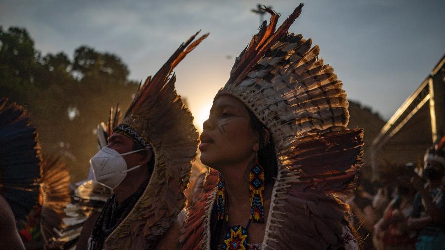 II Marcha Nacional das Mulheres Indígenas - Andre Porto/UOL