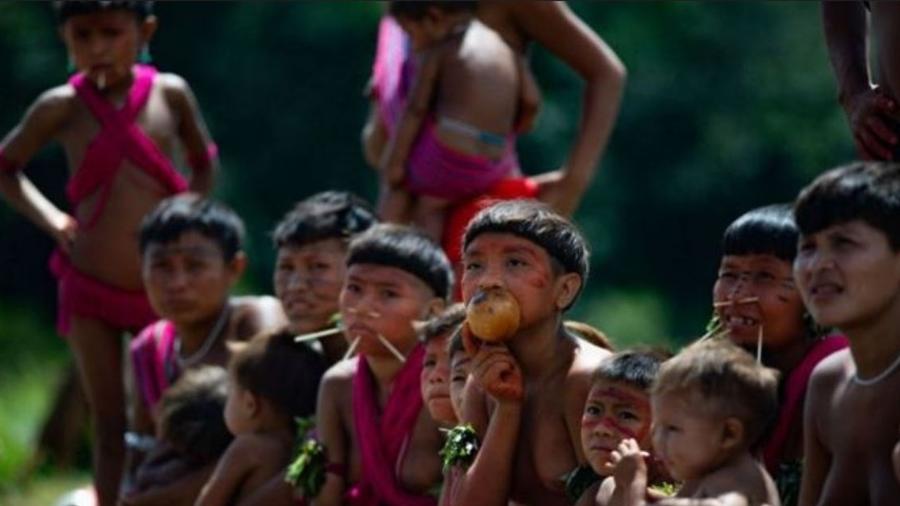 Comunidades que fazem parte da Reserva Yanomami enfrentam crise humanitária que tem como principal causa a expansão do garimpo ilegal - GETTY IMAGES