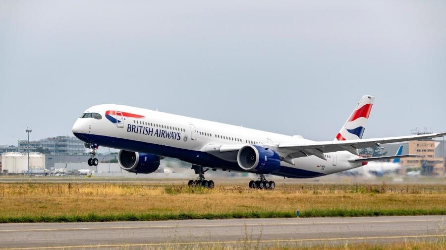 Airbus A350 da British Airways: Aérea desistiu de rota Londres-Pequim