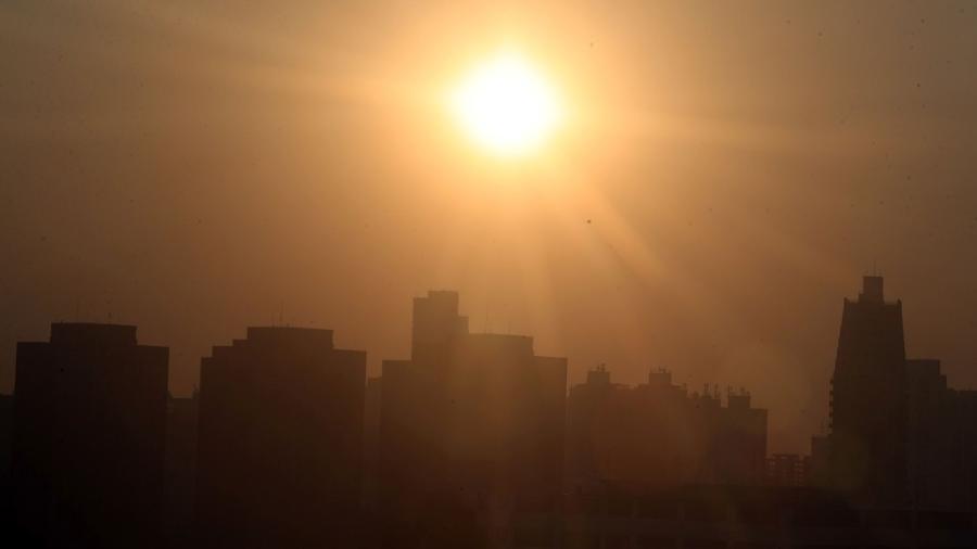 Média da temperatura máxima mensal na capital paulista foi de 30ºC em setembro - WERTHER SANTANA/ESTADÃO CONTEÚDO