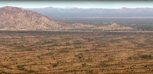 Deserto no Arizona, EUA - Reprodução