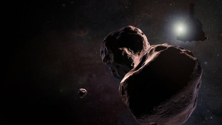 Os dados enviados pela sonda confirmam que o formato do objeto lembra o de um amendoim - Nasa