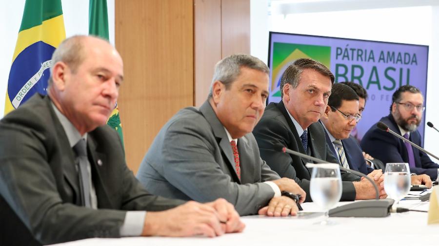 Imagem da reunião ministerial do dia 22 de abril - Marcos Corrêa/PR