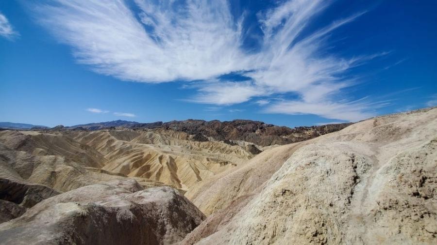 Paque Nacional do Vale da Morte registrou temperatura de 54,4ºC no domingo - Getty Images
