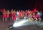 CE: Desaparecido ao tentar salvar turista, bombeiro nada por 4h e se salva - Corpo de Bombeiros do Ceará/Divulgação